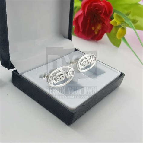 Personalized Name Cufflinks For Men - Design Your Own | Online gift ...