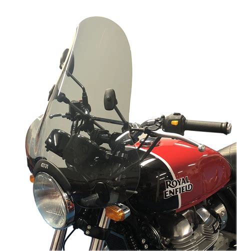 200315B Givi Large Windscreen - Royal Enfield Interceptor 650cc - BBB