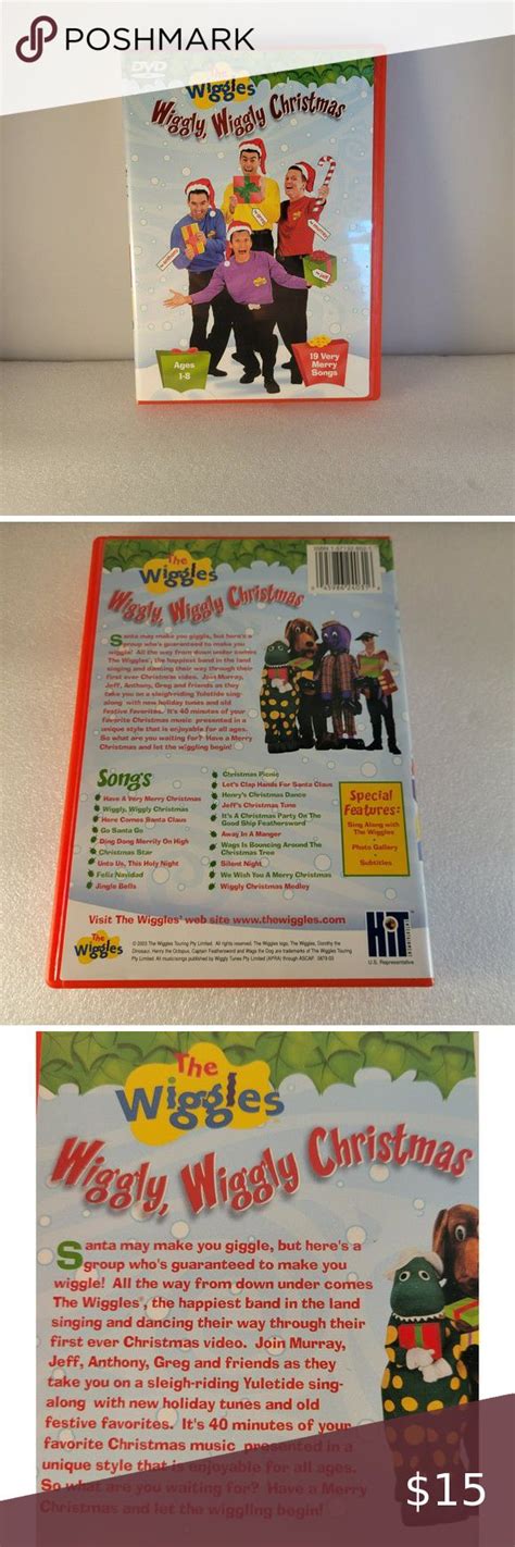 2003 The Wiggles Wiggly, Wiggly, Christmas DVD in 2023 | Christmas dvd ...