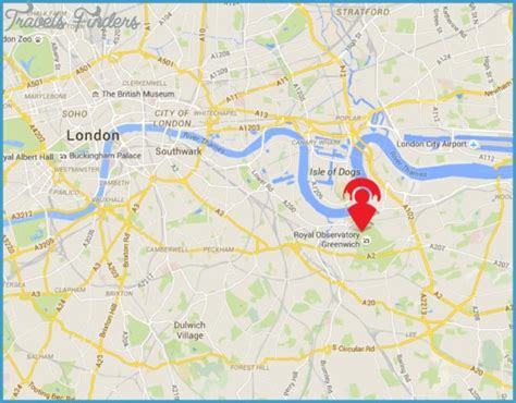 Google Maps Greenwich London - TravelsFinders.Com