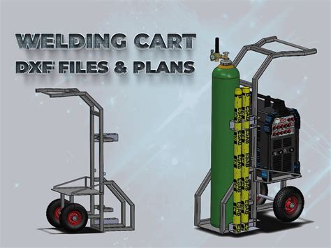 Welding Cart Plans & DXF Plasma Cut Files DIY Kit - Etsy