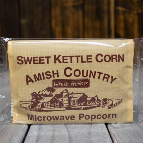 Amish Microwave Kettle Corn Popcorn Gourmet Popcorn