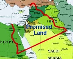 Map of ALL the land promised to Abraham and his descendants......the ...