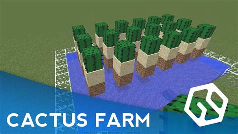 Automatic Cactus Farm Minecraft 1.8 Schematic