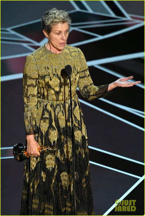 Frances McDormand Wins Best Actress at Oscars 2018, Recognizes All ...