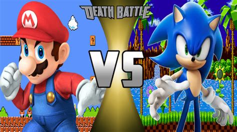 Image - Death Battle - Mario VS Sonic Remaster OLD.jpg | DEATH BATTLE ...