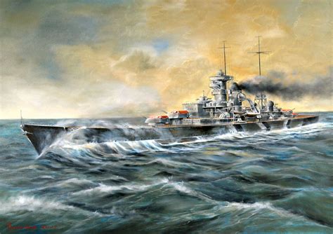 Ww2 Battleship Wallpaper For Mac #92M Croiseur Lourd, Military Paint ...