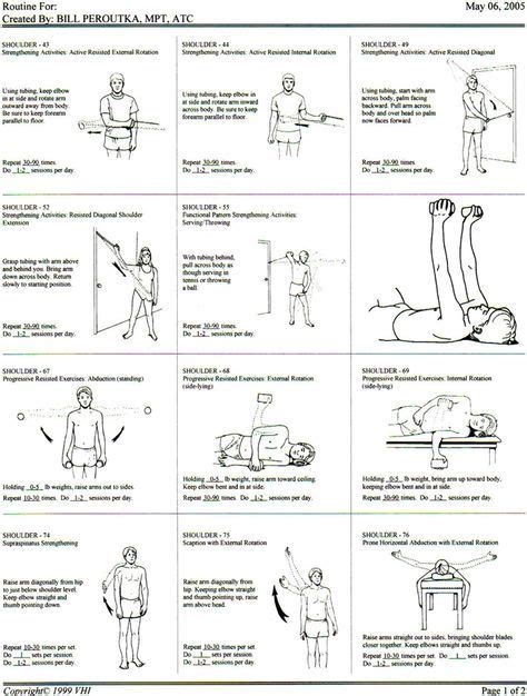 Subscapularis & Shoulder Pain | Shoulder exercises physical therapy ...