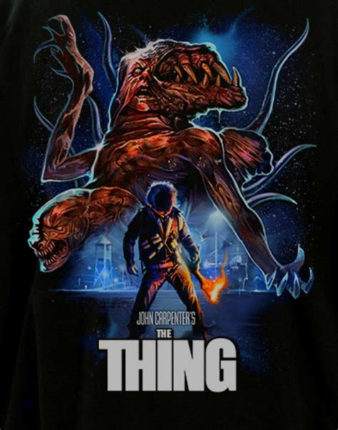 The Thing Desing By Fright Rags | Horror movie art, Classic horror ...