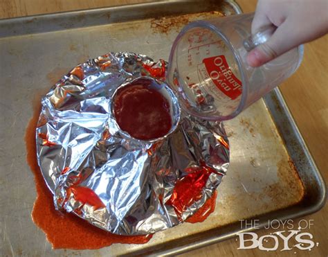 Simple Science: Easy Baking Soda Volcano - The Joys of Boys