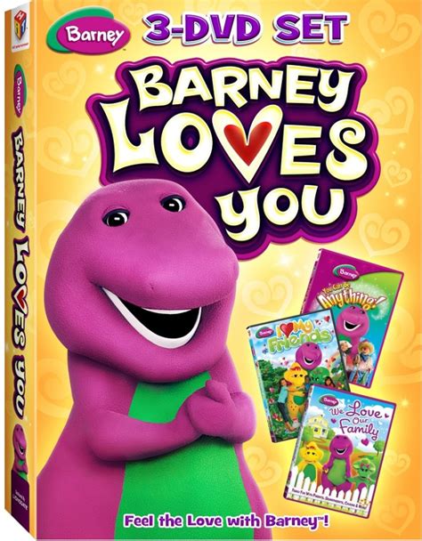 NEW 2013 Barney Loves You 3-DVD Set Review & Giveaway | A Happy Hippy Mom