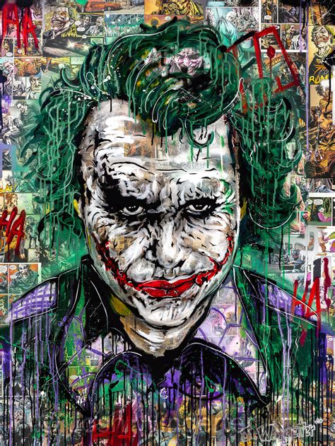 Dark Knight Joker | Josh Wingerter Art