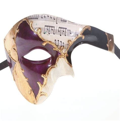 Men's Phantom Of The Opera Half Face Masquerade Mask Vintage Design ...