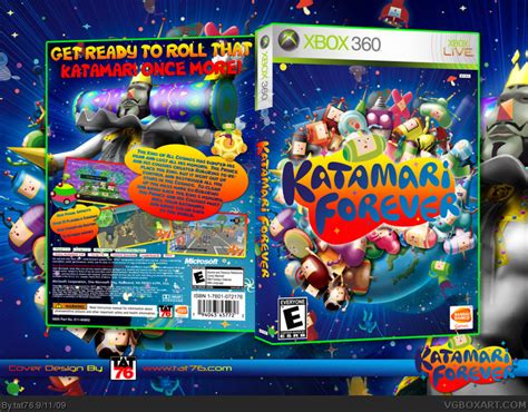 Katamari Forever Xbox 360 Box Art Cover by tat76