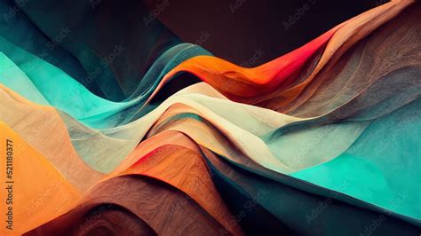 4K Abstract wallpaper colorful design, shapes and textures, colored ...