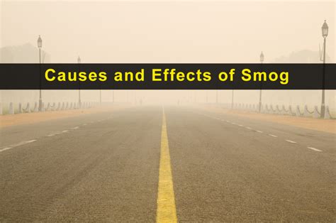 Causes and Effects of Toxic Smog | Air-Pollution.in