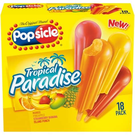 Popsicle Tropical Paradise Ice Pops, 29.7 fl oz - Kroger