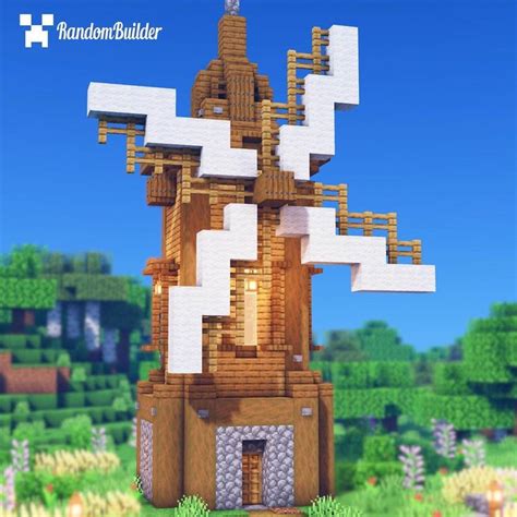 Minecraft Windmill | Minecraft farm, Minecraft, Minecraft barn