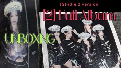 UNBOXING (G)-idle [2] Full Album 2 version with poster reveal - YouTube