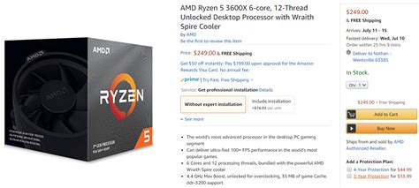 AMD 3rd Gen AMD Ryzen Desktop Processors Available On Amazon - Legit ...