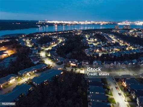 Suburban Aerial View Stock Photo - Download Image Now - Abundance ...