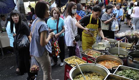 FOTO: Melihat Geliat Pedagang Kaki Lima di Bangkok - Foto Liputan6.com