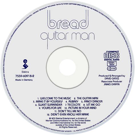 Bread - Guitar Man | TheAudioDB.com