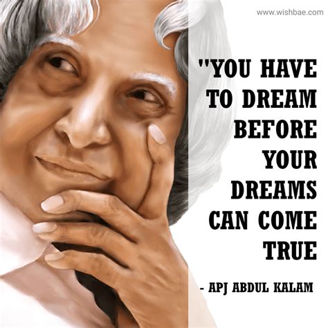 80+ Best Dr. APJ Abdul Kalam Quotes to Inspire You - WishBae Kalam ...