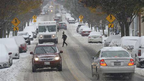 Maryland weather: Two to four inches of snow forecast from Saturday ...