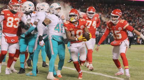 NFL Wild Card Highlights: Dolphins at Chiefs