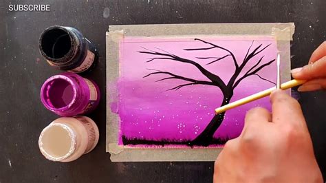 Easy Canvas Painting Tutorials at Rochelle Hammond blog