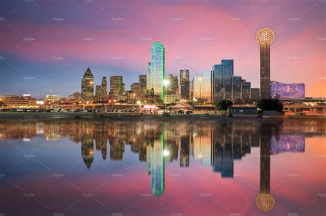 Dallas skyline | High-Quality Architecture Stock Photos ~ Creative Market