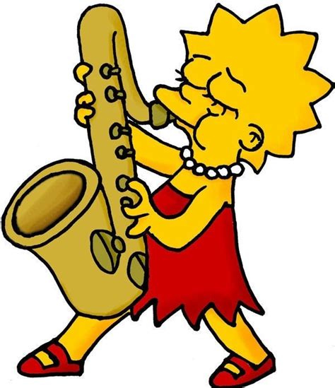 Lisa Simpson Saxophone