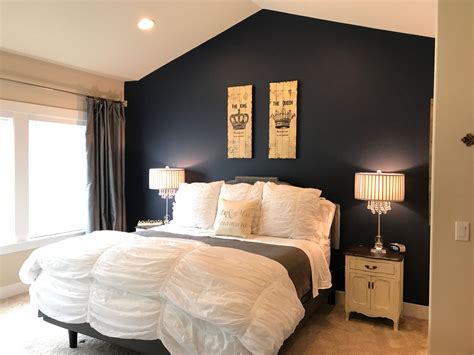 12 Bedroom Accent Wall Paint Ideas 2023 - DHOMISH