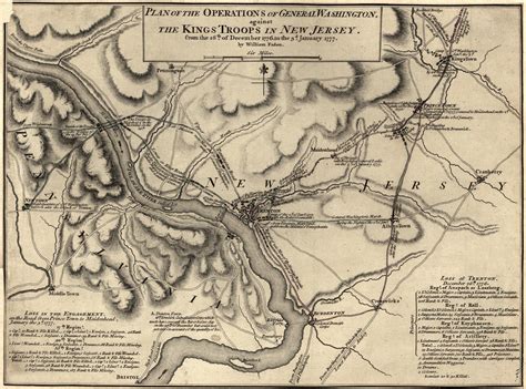 Original Trenton Battle Map