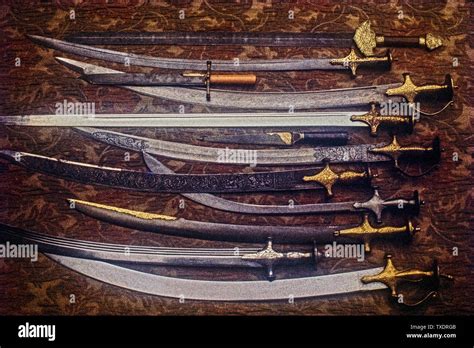 Indian swords hi-res stock photography and images - Alamy