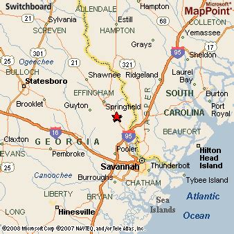 Where is Rincon, Georgia? see area map & more