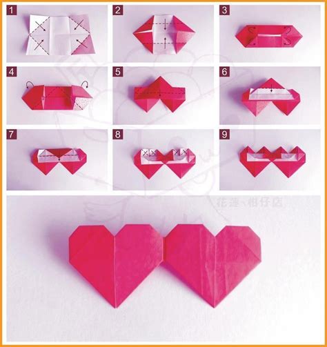 How To Fold Double Origami Heart Pictures, Photos, and Images for ...