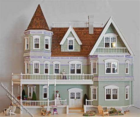 Assembled Queen Anne Dollhouse [QueenAnneAssem] | The Little Dollhouse ...