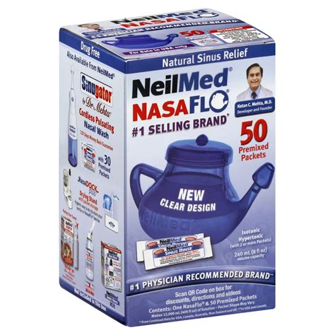 NeilMed NasaFlo Neti-Pot Nasal Rinse | ubicaciondepersonas.cdmx.gob.mx