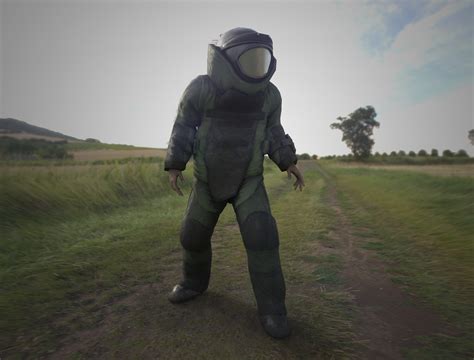 ArtStation - EOD Suit (Bomb Suit)