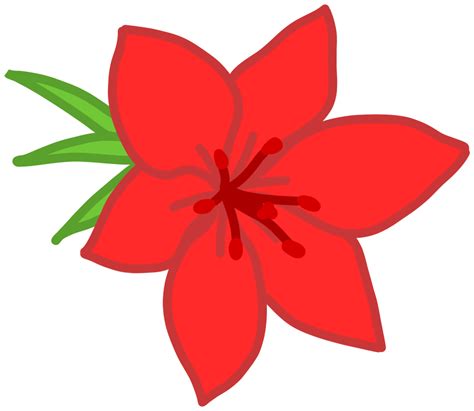 red cactus flower vector - Clip Art Library