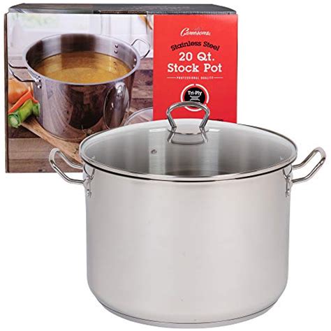 Top 10 Best 20 Quart Stock Pot : Reviews & Buying Guide - Katynel