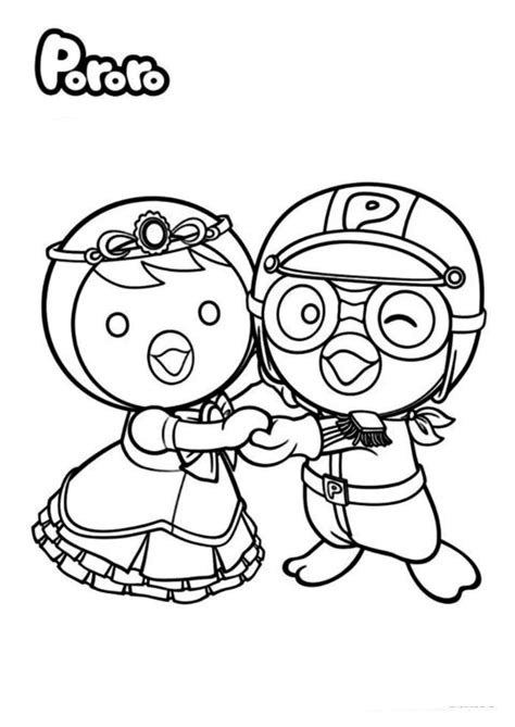 Pororo Crong Coloring Coloring Pages