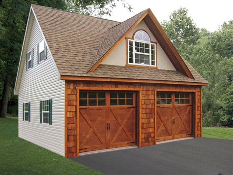 Amish Made A-Frame Garages