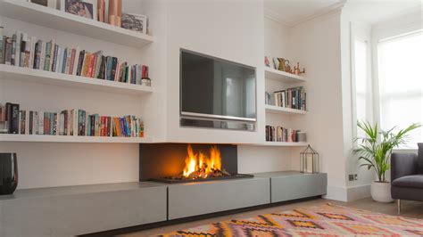 572 TV Contemporary Fireplace I Modern Fireplace