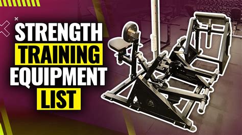 26 Essential Items For Your Strength Training Equipment List