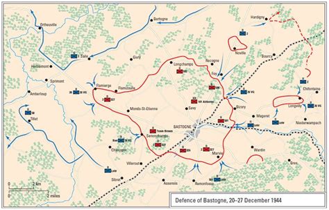 Battle Of The Bulge Map