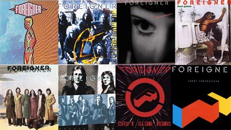 The List of Foreigner Albums in Order of Release - Albums in Order