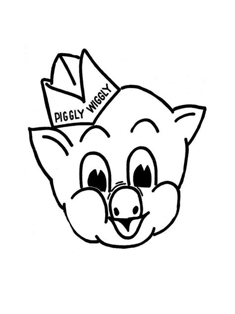 Piggly Wiggly coloring pages